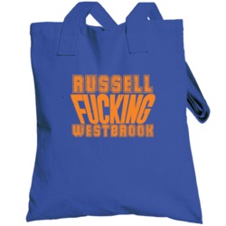 Fcking Russell Westbrook Funny Player Oklahoma City Basketball Totebag