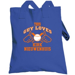 This Guy Loves Kirk Nieuwenhuis New York Baseball Player Classic Toteb