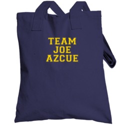 Team Joe Azcue Milwaukee Baseball Player Cool Fan Totebag