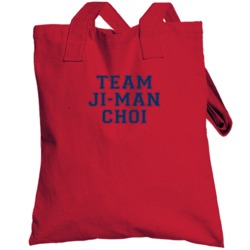 Team Ji-man Choi Los Angeles La Baseball Player Cool Fan Totebag