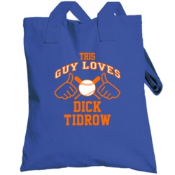 This Guy Loves Dick Tidrow New York Baseball Player Classic Totebag