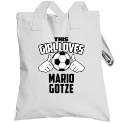 This Girl Loves Mario Gotze Germany Soccer Futbol Euro 2016 Totebag