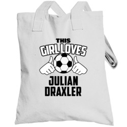 This Girl Loves Julian Draxler Germany Soccer Futbol Euro 2016 Totebag