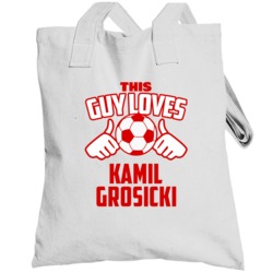 This Guy Loves Kamil Grosicki Poland Soccer Futbol Euro 2016 Totebag