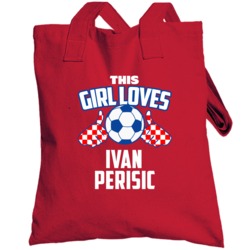 This Girl Loves Ivan Perisic Croatia Soccer Futbol Euro 2016 Totebag