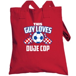 This Guy Loves Duje Cop Croatia Soccer Futbol Euro 2016 Totebag