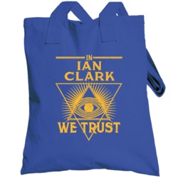 Ian Clark We Trust Player Golden State Basketball Totebag