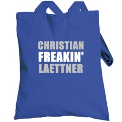 Christian Laettner Freakin Dallas Texas Sports Basketball Totebag