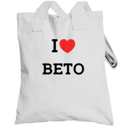I Love Heart Beto First Name Worn Look Totebag