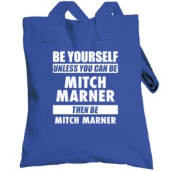 Be Yourself Unless You Can Be Mitch Marner Toronto Hockey Totebag