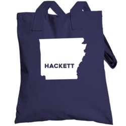 Hackett Arkansas Custom City Patriotic Usa Totebag