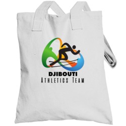 Djibouti Athletics Team Rio 2016 Olympic Event Logo Totebag