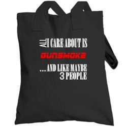 All I Care About Is Gunsmoke Hip Hop Song Totebag