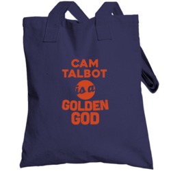 Cam Talbot Is A Golden God Edmonton Hockey Totebag