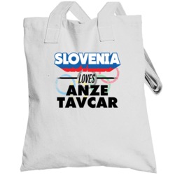 Slovenia Loves Anze Tavcar Swimming 100 M Freestyle Olympics Totebag