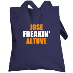 Jose Altuve Freakin Houston Baseball Sports Texas Totebag