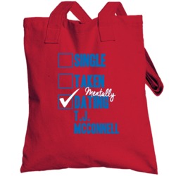 Single Taken Mentally Dating Tj Mcconnell Philadelphia Basketball Tote