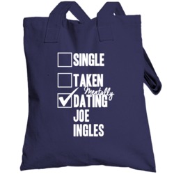 Single Taken Mentally Dating Joe Ingles Utah Basketball Totebag