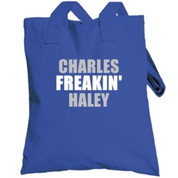 Charles Haley Freakin Dallas Texas Sports Football Totebag