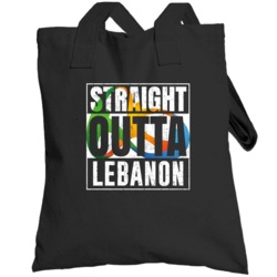Straight Outta Lebanon Rio 2016 Olympic Country Team Fan Totebag