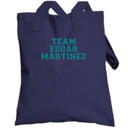 Team Edgar Martinez Seattle Baseball Player Cool Fan Totebag