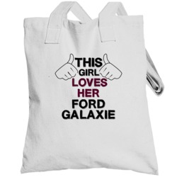 This Girl Loves Her Ford Galaxie Cool Car Buff Totebag