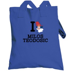 I Love Milos Teodosic Serbia Basketball Rio Olympics Totebag
