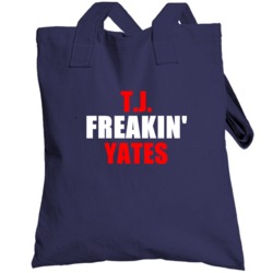 T J  Yates Freakin Houston Football Texas Sports Totebag