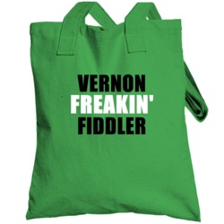 Vernon Fiddler Freakin Dallas Texas Sports Hockey Totebag