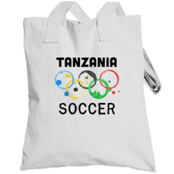 Tanzania Soccer Rio 2016 Summer Olympics Totebag