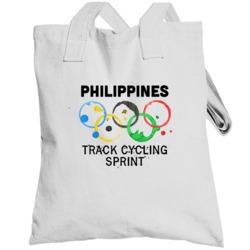 Philippines Track Cycling Sprint Rio 2016 Summer Olympics Totebag