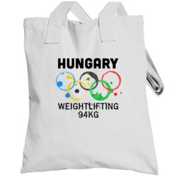 Hungary Weightlifting 94kg Rio 2016 Summer Olympics Totebag