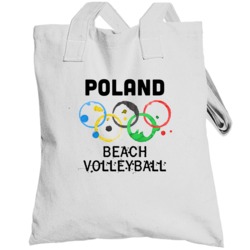 Poland Beach Volleyball Rio 2016 Summer Olympics Totebag