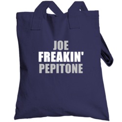 Joe Pepitone New York Brooklyn Baseball Sports Freakin Totebag