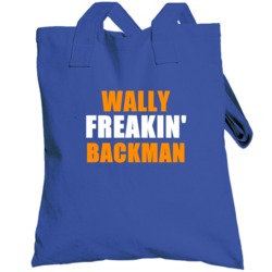 Wally Backman New York Brooklyn Baseball Sports Freakin Totebag