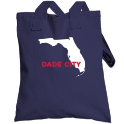 Dade City Florida Custom City Patriotic Usa Totebag