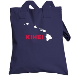 Kihei Hawaii Custom City Patriotic Usa Totebag