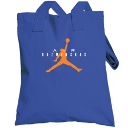 Air Mindaugas Kuzminskas Funny Player New York Basketball Totebag