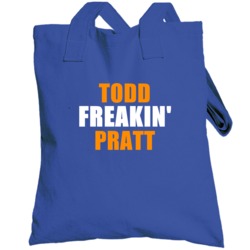 Todd Pratt New York Brooklyn Baseball Sports Freakin Totebag