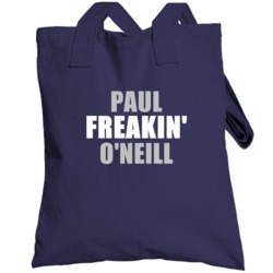 Paul O'neill New York Brooklyn Baseball Sports Freakin Totebag