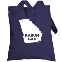 Rabun Gap Georgia Custom City Patriotic Usa Totebag