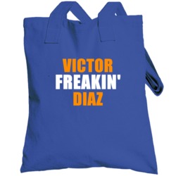 Victor Diaz New York Brooklyn Baseball Sports Freakin Totebag