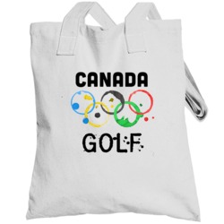 Canada Golf Rio 2016 Summer Olympics Totebag