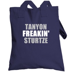 Tanyon Sturtze New York Brooklyn Baseball Sports Freakin Totebag