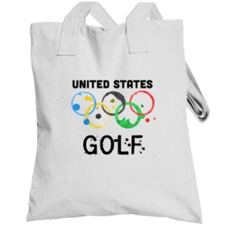 United States Golf Rio 2016 Summer Olympics Totebag