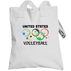 United States Volleyball Rio 2016 Summer Olympics Totebag
