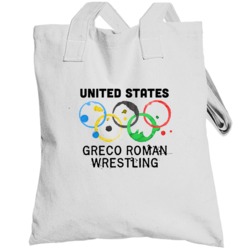United States Greco Roman Wrestling Rio 2016 Summer Olympics Totebag