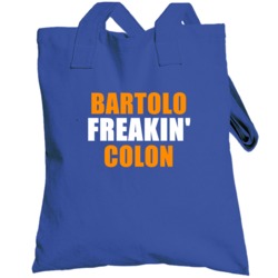 Bartolo Colon New York Brooklyn Baseball Sports Freakin Totebag