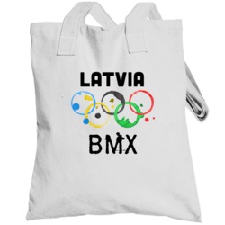 Latvia Bmx Rio 2016 Summer Olympics Totebag