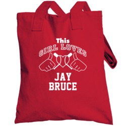 This Girl Loves Jay Bruce Cincinnati Baseball Player Classic Totebag